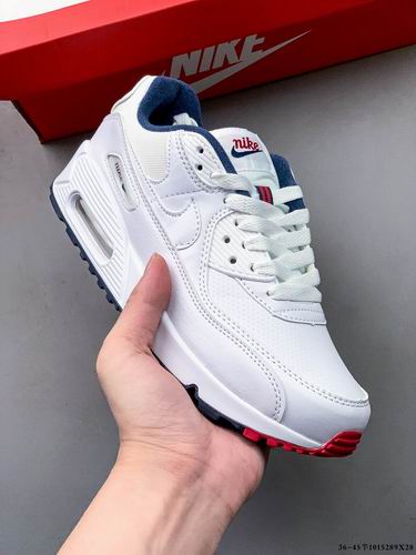 Cheap Nike Air Max 90 Men's Women's Shoes White-103 - Click Image to Close